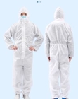 医学の軽量の使い捨て可能なつなぎ服のIsolatin PPEの実験室の保護つなぎ服 サプライヤー