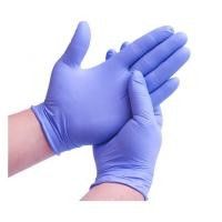 食糧安全で使い捨て可能な医学のニトリルは自由な手袋を7ミル粉にする サプライヤー