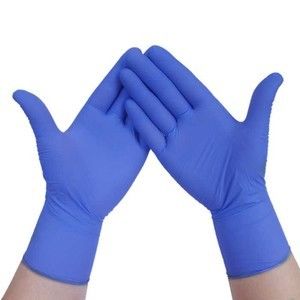 生物分解性のしっかりしたグリップの使い捨て可能な多目的ニトリルの手袋の反アレルギー100パック サプライヤー