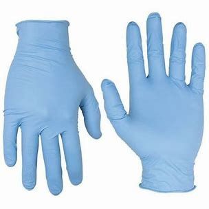 医学の病院の使い捨て可能なニトリルの生物分解性の手袋は5ミル自由に粉になる サプライヤー
