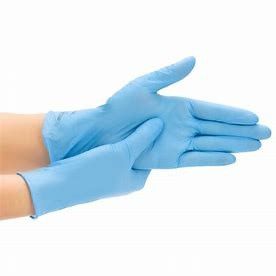 敏感な手のための6つのミルの乳液の自由で使い捨て可能なニトリル手の手袋 サプライヤー