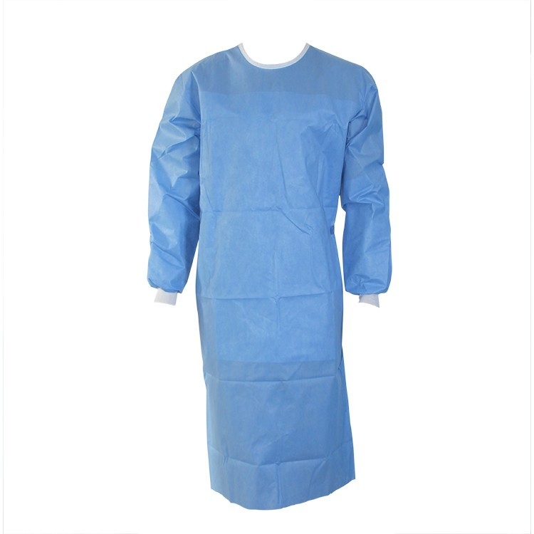 青い生殖不能の手術室の手術衣の非編まれた洗濯できる サプライヤー